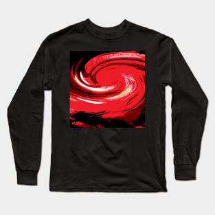 red wave II Long Sleeve T-Shirt